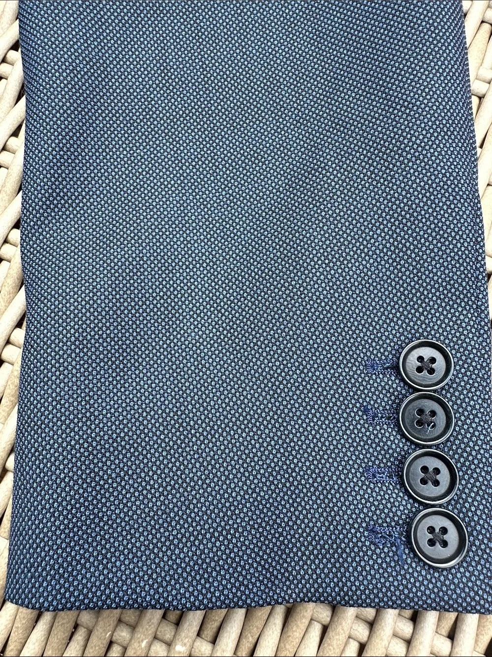 Charles Tyrwhitt Navy Blue Wool Suit